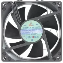 SAN JUN SJ8025HE2 200V-240V 0.07A 2 Wires Impedance Protected Cooling Fan