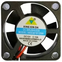XING XIN DA XXD301012VH 12V 0.10A DC Brushless 2 Wires Cooling Fan