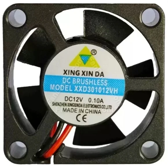 XING XIN DA XXD301012VH 12V 0.10A DC Brushless 2 Wires Cooling Fan