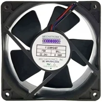 MECHATRONICS F1238M24BT 24V 0.180A 2 Wires Ball Bearing Cooling Fan