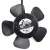 FULLTECH UF-12AE23 BWHN 230V 16/14W Impedance Protected Cooling Fan
