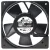 FULLTECH UF-12B23 BTH 230V 16/14W Ball Bearing Impedance Protected Cooling Fan