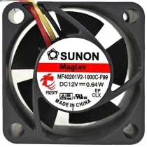 Sunon MF40201V2-1000C-F99 12V 0.64W 3 Wires Maglev Cooling Fan