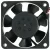 NMB-MAT 2408NL-05W-B40 DC 24V 0.08A 2 Wires Axial Cooling Fan