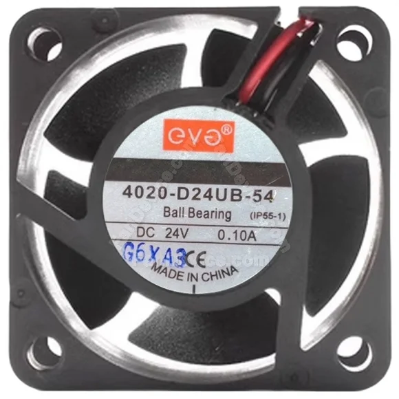 GVG 4020-D24UB-54 24V 0.10A IP55-1 Waterproof Ball Bearing Cooling Fan
