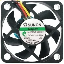 Sunon HA40101V4-Q000-G99 DC 12V 0.72W 3 Wires Maglev Cooling Fan