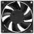 Protechnic MGA8012HS DC 12V 0.24A 2 Wires Axial Cooling Fan