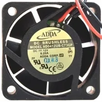 ADDA AD0412UB-C73GP 12V 0.20A DC Brushless 2 / 3 Wires Cooling Fan