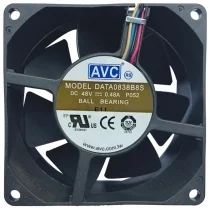 AVC DATA0838B8S DC 48V 0.48A 4 Wires Ball Bearing PWM Cooling Fan