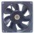 Sanyo Denki 109P1348AS1031 DC 48V 0.3A 4 Wires PWM Axial Cooling Fan