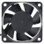 ARX FD1260-S3112C DC 12V 0.13A 2 Wires Brushless Axial Cooling Fan