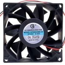 GT09224MB-38 DC 24V 0.48A 2 Wires 9238 Brushless Axial Cooling Fan