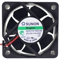 Sunon Maglev HA50151V4-10000-A99 DC 12V 0.42W 2 Wires Axial Cooling Fan