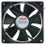 HONFEN HFB-12024H DC 24V 0.35A 2 Wires Brushless Axial Cooling Fan