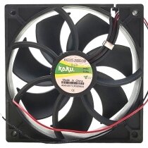 KAKU KA1225-2500D24B DC 24V 0.19A 12025 Ball Bearing Axial Cooling Fan