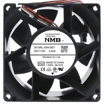 NMB 3615RL-05W-B57 DC 24V 0.93A 4 Wires Axial Cooling Fan