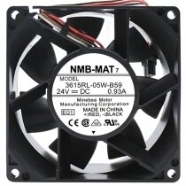 NMB-MAT 3615RL-05W-B59 DC 24V 0.93A 4 Wires 9238 Axial Cooling Fan