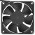 ADDA AD0712DX-A7BGL DC 12V 0.12A 2 Wires / 3 Wires / 4 Wires Cooling Fan