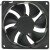 ADDA AQ0912HB-A70GL DC 12V 0.25A 2 Wires Brushless Axial Cooling Fan