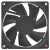 SuperRed CHA8012CBS-OA-P DC 12V 0.17A 2 / 3 / 4 Wires Axial Cooling Fan