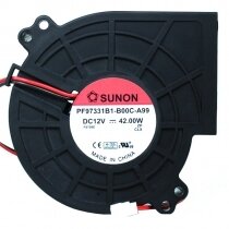 Sunon PF97331B1-B00C-A99 DC 12V 42.00W 2 Wires Blower Cooling Fan