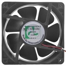 RUILIAN SCIENCE RDM1238B2 DC 24V 0.40A 2 Wires Axial Cooling Fan