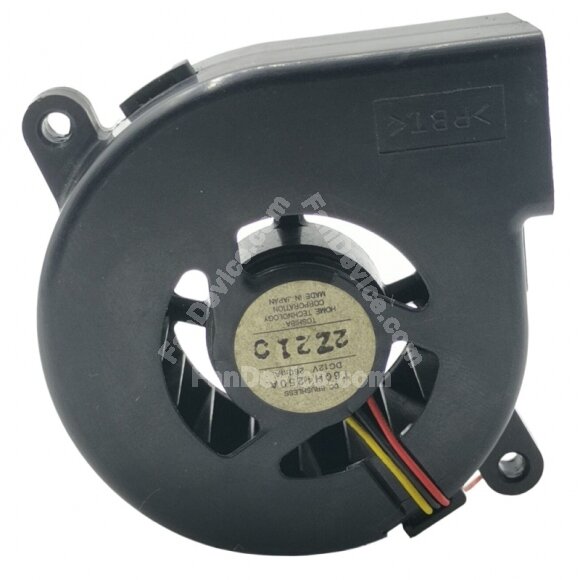TOSHIBA T60H1250A DC 12V 260mA 3 Wires Blower Cooling Fan