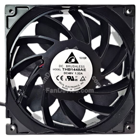 Delta THB1448AE 48V 1.32A DC Brushless 6100RPM 325CFM Axial Cooling Fan