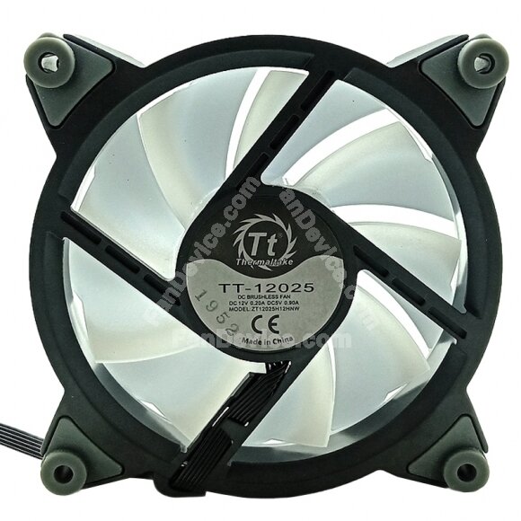 TT TT-12025 DC 12V 0.20A DC Brushless 12025 Axial Cooling Fan