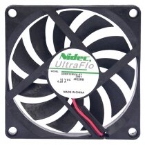 Nidec UltraFlo U80R12MUA-57Z991 DC 12V 0.25A 2 Wires / 3 Wires Axial Cooling Fan