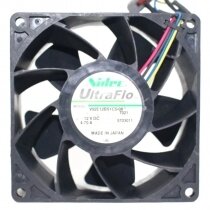 Nidec UltraFlo V92E12BS1C5-08 DC 12V 4.70A 4 Wires Axial Cooling Fan