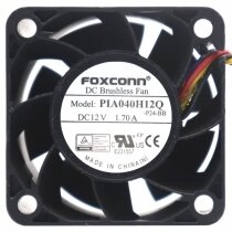 Foxconn PIA040H12Q 12V 1.70A 4 Wires DC Brushless Axial Cooling Fan