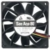 Sanyo 9GV0812P4J06 12V 0.47A 2 / 3 / 4 Wires Axial Fan