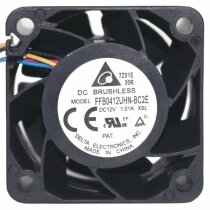 Delta FFB0412UHN-BC2E 12V 1.01A 4028 DC Brushless Axial Cooling Fan