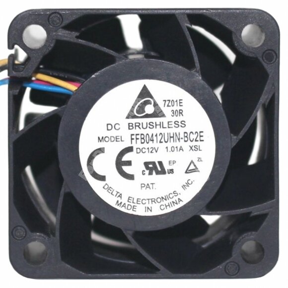 Delta FFB0412UHN-BC2E 12V 1.01A 4028 DC Brushless Axial Cooling Fan