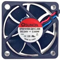 Sunon EF50152BX-Q01C-A99 DC 24V 2.60W 3 Wires Axial Cooling Fan