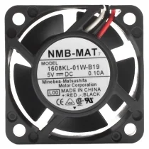 NMB-MAT 1608KL-01W-B19 DC 5V 0.10A 3 Wires Axial Cooling Fan