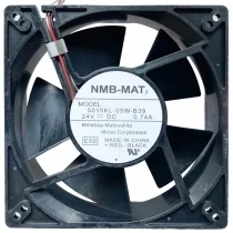 NMB-MAT 5015KL-05W-B39 DC 24V 0.74A 3 Wires Axial Cooling Fan