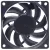JAMICON KF0715B1SRBR 12V 0.41A 2 Wires Dual Ball Bearing Cooling Fan