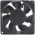 NMB-MAT 3610VL-04W-B40 DC 12V 0.40A 2 Wires Axial Cooling Fan