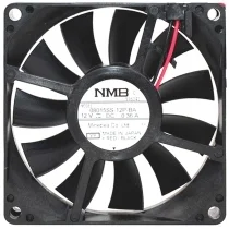 NMB 08015SS-12P-BA DC 12V 0.36A 2 Wires Axial Cooling Fan