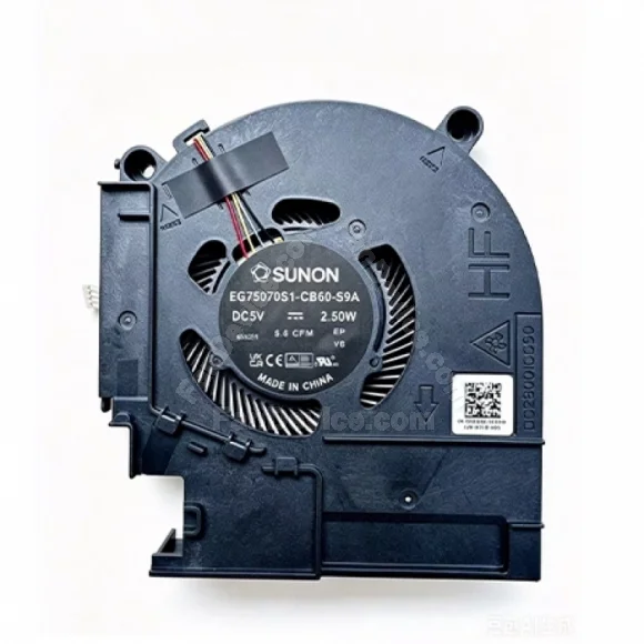 Sunon EG75070S1-CB60-S9A Dell Dock 5V 2.5W Laptop Cooling Fan