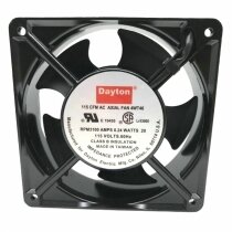 Dayton 115 CFM AC AXIA LFAN 4WT46 115V 0.24A 20W 2 Wires Cooling Fan