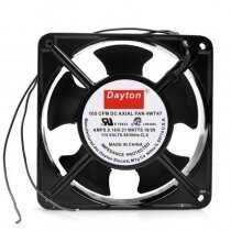 Dayton 105 CFM AC AXIAL FAN 4WT47 115V 0.18/0.21A 18/20W 2 Wires Cooling Fan