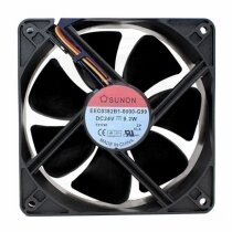 Sunon EEC0382B1-0000-G99 DC 24V 9.2W 2 Wires / 3 Wires Axial Cooling Fan