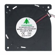 FONSONING FSY12032B24H DC 24V 0.50A 2 Wires Blower Cooling Fan