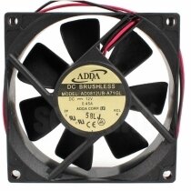 ADDA AD0812UB-A71GL DC 12V 0.45A 2 Wires Axial Cooling Fan