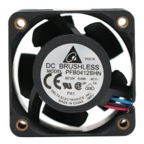 Delta PFB0412SHN DC 12V 0.60A 3 Wires Axial Cooling Fan