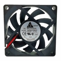Delta AFB0724HC DC 24V 0.21A 2 Wires / 3 Wires / 4 Wires Axial Cooling Fan