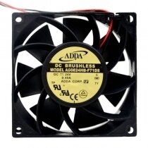ADDA AD0824HB-F71DS DC 24V 0.40A 8038 Axial Brushless Cooling Fan